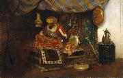 William Merritt Chase The Moorish Warrior France oil painting artist